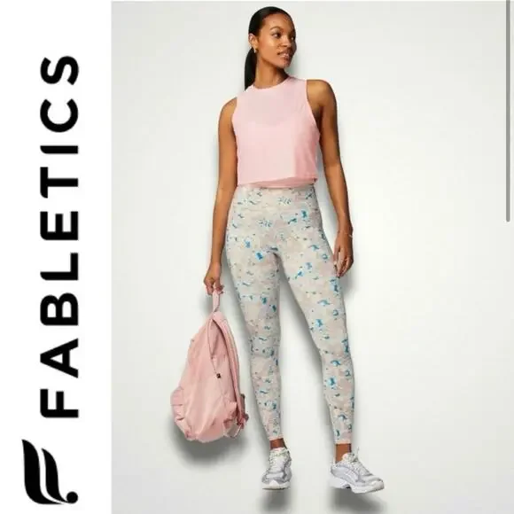 FABLETICS NEW ANYWHERE MOTION365+ LEGGING FEMME POP FLORAL 2X - Picture 5 of 15
